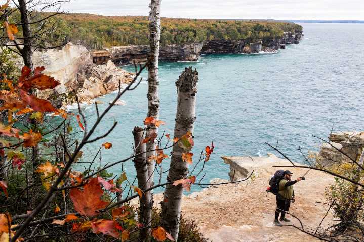 Pictured Rocks needs guides for backpacking, kayaking and ice climbing