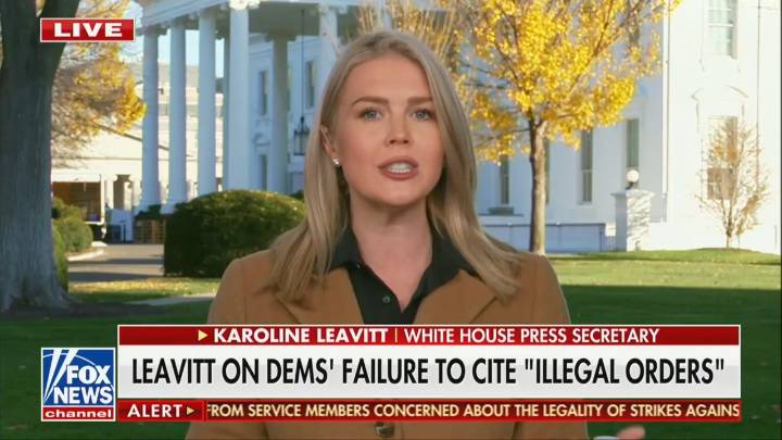 Karoline Leavitt: Can’t Have Soldiers ‘Questioning’ Whether an Order is Lawful