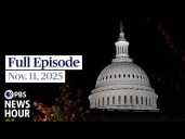 PBS News Hour West live episode, Nov. 11, 2025