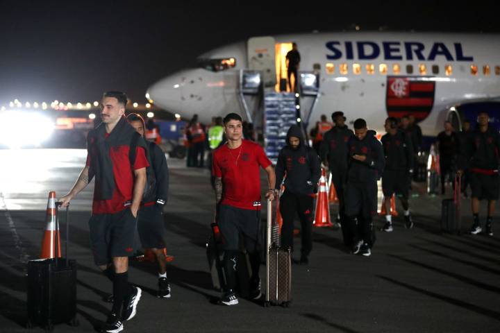 Final de la Copa Libertadores: Flamengo llegó a Lima para tener "una cita con la historia"