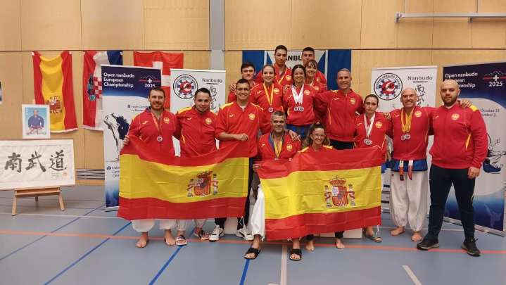 Gran actuación de la Selección Española en el Campeonato de Europa de Nanbudo 2025