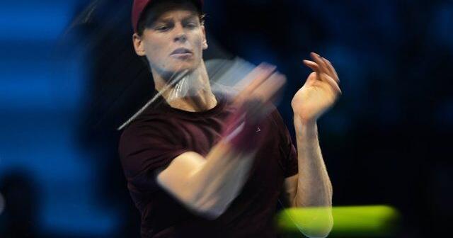 Sinner opens ATP Finals title defense by beating Auger