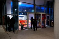 Allianz building vandalised by pro-Palestinian activists in Dublin