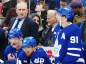 Maple Leafs' Berube on 'tricky, good' relationship with Nylander