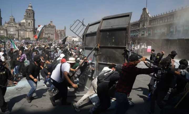 SCJN condena violencia registrada durante la marcha de la Generación Z