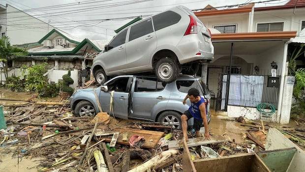At least 26 dead after Typhoon Kalmaegi barrels through Philippines