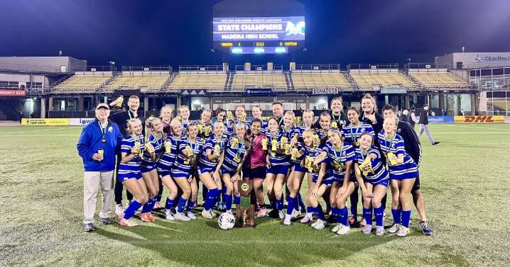 Madeira girls soccer team wins the Division V state championship for second straight year