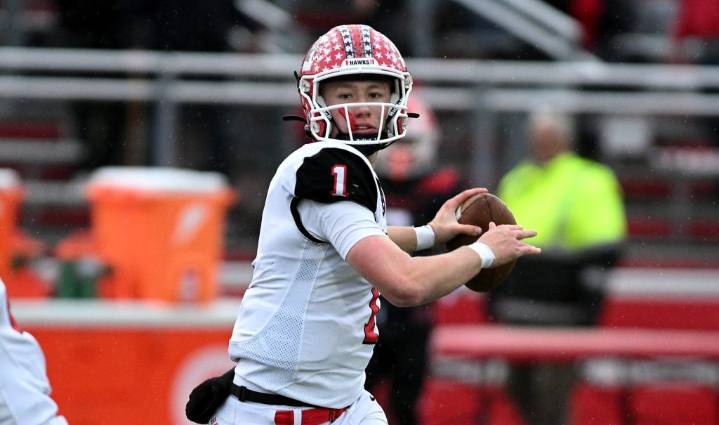 8A football: Jameson Purcell rallies Maine South to win