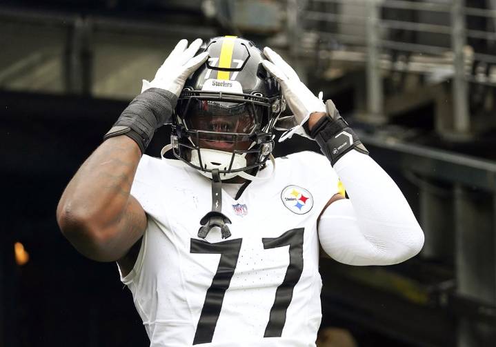 Steelers OT Broderick Jones will miss rest of 2025 season with neck injury