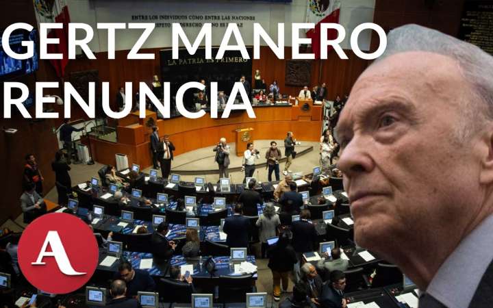 Senado acepta la renuncia de Gertz Manero a la FGR por 'causa grave'