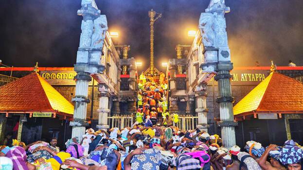 Lapse in letting Ayyappa devotees climb Pathinettam Padi: Devaswom Minister faces ban from Election Commission