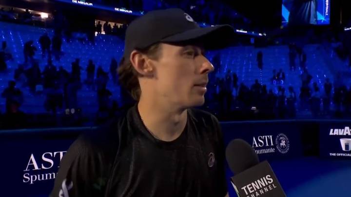 Surrealista momento de De Miñaur: ¡No sabía que depende de Carlos Alcaraz para seguir en las ATP Finals!