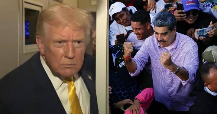 Maduro and supporters sing John Lennon's Imagine as tensions with U.S. rise