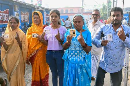 Bihar sets historic turnout record in phase 1 of Assembly polls