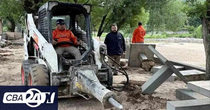 Por qué Carlos Paz retiró los asadores en el balneario Playas de Oro