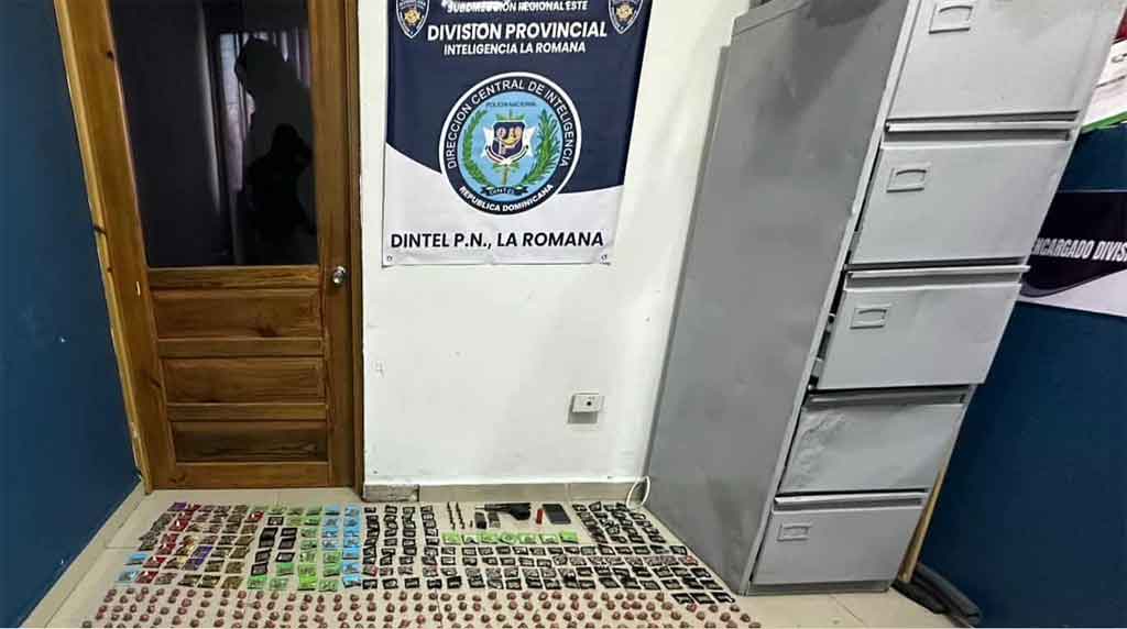 Desmantelan centro de acopio de drogas en La Romana, Dominicana