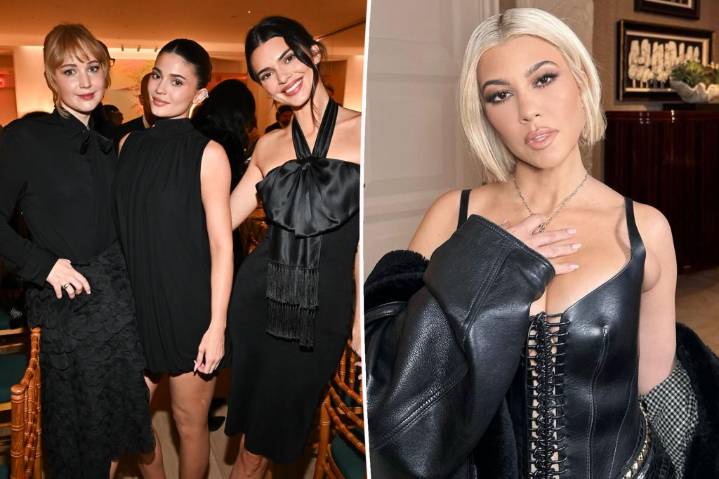 Jennifer Lawrence has awkward run-in with Kendall, Kylie Jenner after shading Kourtney Kardashian