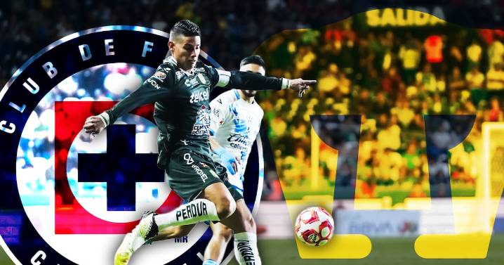 James Rodríguez es opción de fichaje para Cruz Azul y Pumas