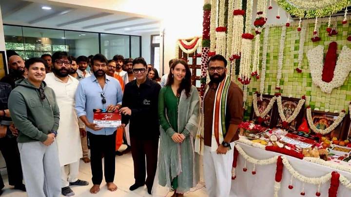 Prabhas, Triptii Dimri kickstart Sandeep Reddy Vanga’s ‘Spirit’ with a pooja before the shoot