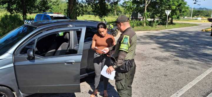 Policía de Tránsito intensifica controles y sensibilización en San Jacinto