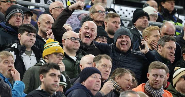 26 Pictures of ecstatic Newcastle United fans away at Everton for triumphant 4