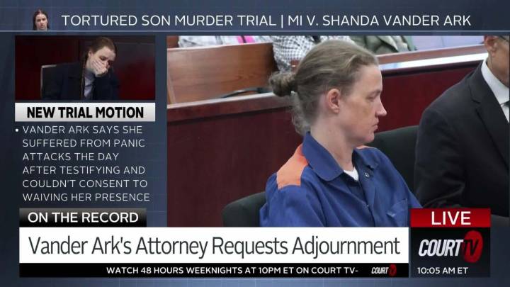 Shanda Vander Ark Seeks Adjournment Claiming Medical Issue