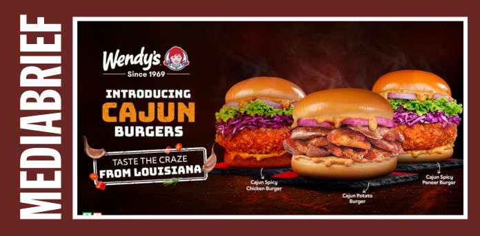 Wendy’s India launches Cajun Burgers in partnership with Rebel Foods