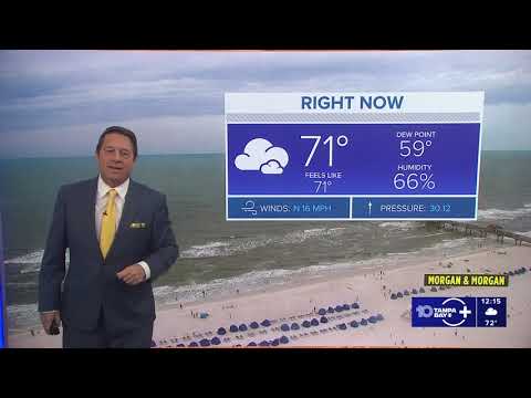 10 Weather: Thanksgiving midday forecast; Nov. 27, 2025