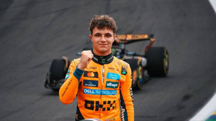 Lando Norris se impone en el sprint del GP de Brasil y amplía su ventaja en el campeonato