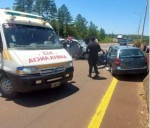 San Ignacio: choque entre dos autos sobre la ruta 12 dejó 5 heridos