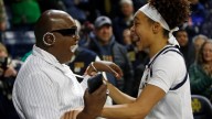 See the best photos of Hannah Hidalgo's records-breaking performance in Notre Dame women's basketball win