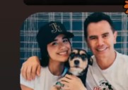 “Ramón” el perrito abandonado y adoptado pon Jhonny Rivera