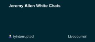 Jeremy Allen White Chats: ohnotheydidnt