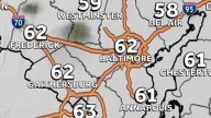 Weather: Clear, sunny skies but cooler temps in the 50s for Maryland