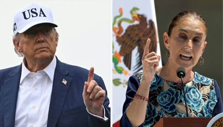 Donald Trump, satisfecho con la coordinación con Claudia Sheinbaum, pero pide hacer más contra carteles