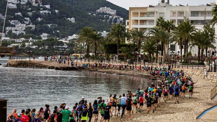 Despedida histórica del '3 Días Trail Ibiza' con un espectacular 10k en Santa Eulalia