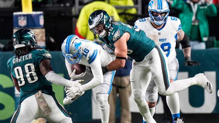Lions offense bullied by Eagles in 16-9 loss to drop from NFC playoffs