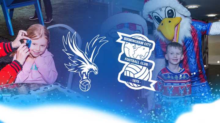 A very Palace Christmas: Festive Fixture vs Birmingham confirmed