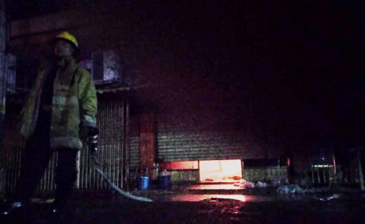 Al chino Wu se le quemó el negocio un día antes de abrirlo