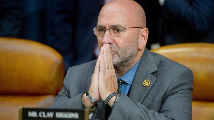 Who is Clay Higgins, the only House member to vote against releasing the Epstein files?