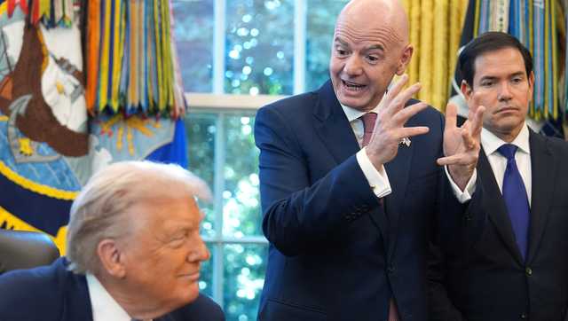 President Donald Trump unveils 'FIFA Pass' to help World Cup travelers get their visas faster