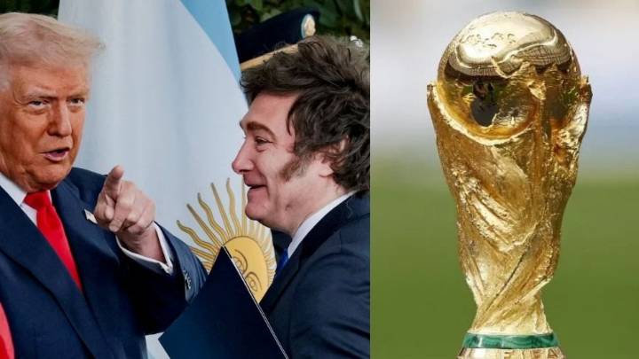 Milei participará con Trump del sorteo del Mundial 2026