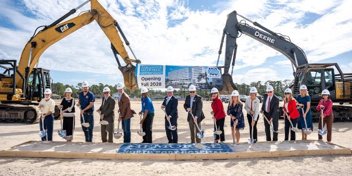 Sarasota Memorial Hospital breaks ground on North Port’s first full