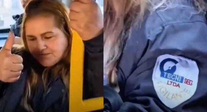 La empresa de la mujer grabada colándose dijo que es un hecho que no los representa