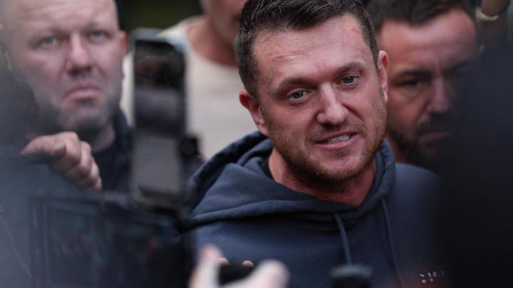 El activista de extrema derecha Tommy Robinson, absuelto de delito de terrorismo