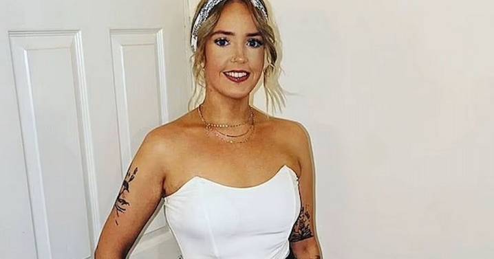 Glam mum, 27, sobs in the dock as she's accused of murdering male model, 37