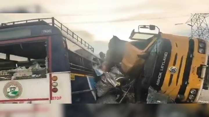 WATCH | 20 Dead, 24 Injured in Bus Accident in Rangareddy
