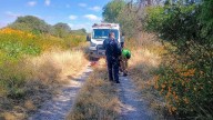 Tras robo a trailero, lo dejan abandonado en un camino de terracería