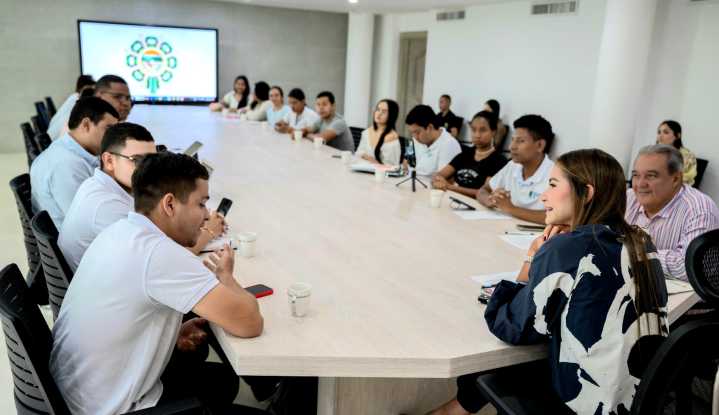 Jóvenes y Gobierno del Cesar articulan más acciones para todos los municipios del departamento