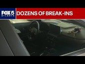 Dozens of car break-ins at apartment complex